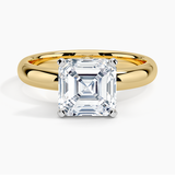 Comfort Fit 3.0 mm Solitaire Engagement Ring