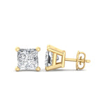 Four-Prong Diamond Earrings