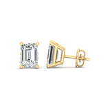 Four-Prong Diamond Earrings