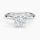 Comfort Fit 2.5 mm Solitaire Engagement Ring