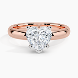 Comfort Fit 3.0 mm Solitaire Engagement Ring