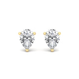 Four-Prong Diamond Earrings
