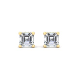 Four-Prong Diamond Earrings