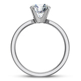 Four-Prong Comfort Fit 2.0 mm Solitaire Engagement Ring