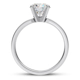 Four-Prong Comfort Fit 1.5 mm Solitaire Engagement Ring