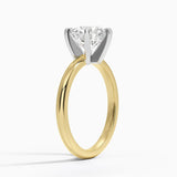 Six-Prong Comfort Fit 2.0 mm Solitaire Engagement Ring