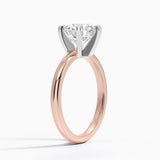 Six-Prong Comfort Fit 2.0 mm Solitaire Engagement Ring