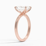 Classic Open Basket Four Claw Prong 1.8 mm Solitaire Engagement Ring