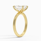 Classic Open Basket Four Claw Prong 1.8 mm Solitaire Engagement Ring