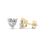 Four-Prong Diamond Earrings