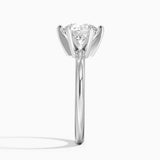 Six-Prong Comfort Fit 2.0 mm Solitaire Engagement Ring