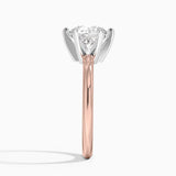 Six-Prong Comfort Fit 2.0 mm Solitaire Engagement Ring
