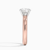 Comfort Fit 3.0 mm Solitaire Engagement Ring