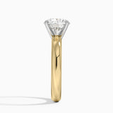 Comfort Fit 3.0 mm Solitaire Engagement Ring