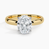 Comfort Fit 3.0 mm Solitaire Engagement Ring
