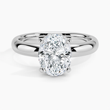 Comfort Fit 3.0 mm Solitaire Engagement Ring