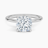 Four-Prong Comfort Fit 1.5 mm Solitaire Engagement Ring