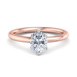 Six-Prong Comfort Fit 1.5 mm Solitaire Engagement Ring