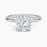 Classic Open Basket Four Claw Prong 1.8 mm Solitaire Engagement Ring