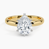 Comfort Fit 3.0 mm Solitaire Engagement Ring