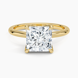 Classic Open Basket Four Claw Prong 1.8 mm Solitaire Engagement Ring