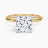 Four-Prong Comfort Fit 1.5 mm Solitaire Engagement Ring