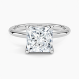 Classic Open Basket Four Claw Prong 1.8 mm Solitaire Engagement Ring