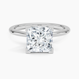 Four-Prong Comfort Fit 1.5 mm Solitaire Engagement Ring
