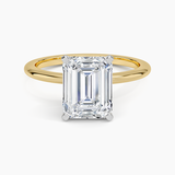 Four-Prong Comfort Fit 1.5 mm Solitaire Engagement Ring