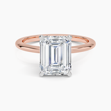 Four-Prong Comfort Fit 1.5 mm Solitaire Engagement Ring