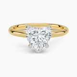 Six-Prong Comfort Fit 2.0 mm Solitaire Engagement Ring