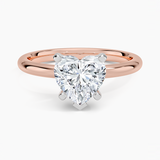 Six-Prong Comfort Fit 2.0 mm Solitaire Engagement Ring