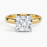 Comfort Fit 3.0 mm Solitaire Engagement Ring