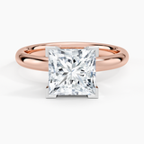 Comfort Fit 2.5 mm Solitaire Engagement Ring