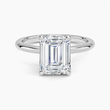 Classic Open Basket Four Claw Prong 1.8 mm Solitaire Engagement Ring