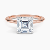 Four-Prong Comfort Fit 1.5 mm Solitaire Engagement Ring