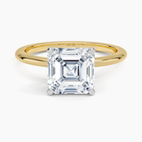 Four-Prong Comfort Fit 1.5 mm Solitaire Engagement Ring
