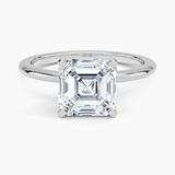 Four-Prong Comfort Fit 1.5 mm Solitaire Engagement Ring