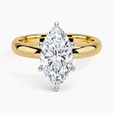 Comfort Fit 3.0 mm Solitaire Engagement Ring