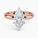 Comfort Fit 3.0 mm Solitaire Engagement Ring