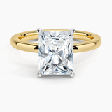 Four-Prong Comfort Fit 2.0 mm Solitaire Engagement Ring