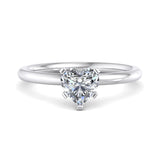 Six-Prong Comfort Fit 1.5 mm Solitaire Engagement Ring