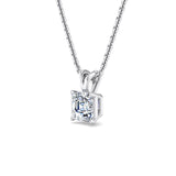 Classic Split Bail Diamond Pendant Necklace