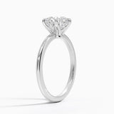 Classic Open Basket Six Claw Prong 1.5 mm Solitaire Engagement Ring