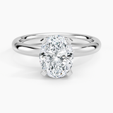 Comfort Fit 2.5 mm Solitaire Engagement Ring