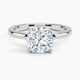 Four-Prong Comfort Fit 2.0 mm Solitaire Engagement Ring