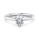 Six-Prong Comfort Fit 1.5 mm Solitaire Engagement Ring