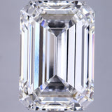 3.5 Carat Emerald Shape Lab Diamond | Color E | VS1 | Ideal Cut